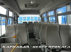 Заказ автобуса Екатеринбург: Хайгер 23 места