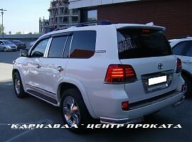 Аренда автомобиля в Екатеринбурге: Тойота LC 200
