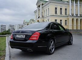 Прокат автомобиля Мерседес S 500 W221L Екатеринбург