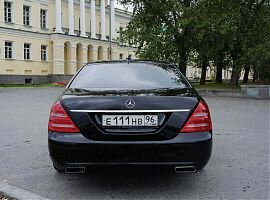 Прокат автомобиля Мерседес S500 W221L Екатеринбург