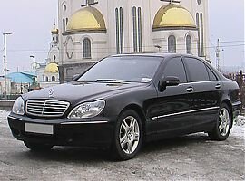 Заказ авто Мерседес S600 long W220 Екатеринбург